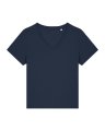 Dames T-shirt StellaStanley Isla V-hals French Navy